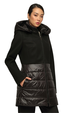 Geci si Scurte - Geaca 5482 neagra Mizar