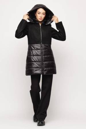 Geci si Scurte - Geaca 5482 neagra Mizar