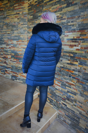 Geaca Beatrice bleumarine Virginia Blu [5]