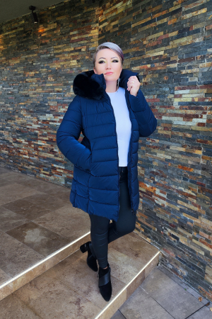 Imbracaminte Femei - Geaca Beatrice bleumarine Virginia Blu