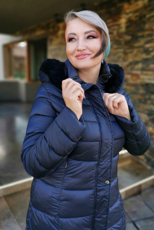 Geaca Franca marine Virginia Blu [3]