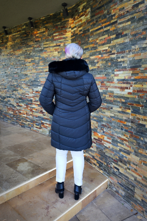 Geaca Gisella neagra Virginia Blu [4]