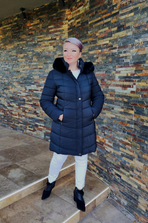 Geaca Gisella neagra Virginia Blu [3]