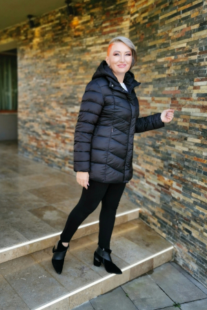 Geaca Gloria neagra Virginia Blu [3]