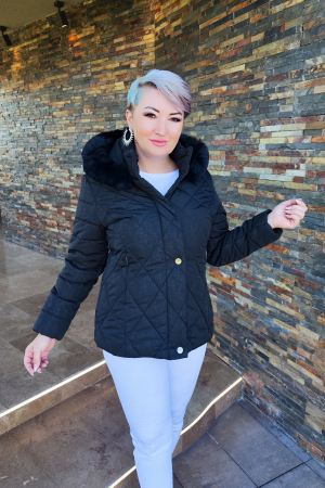 Geaca Rebecca neagra Virginia Blu [2]
