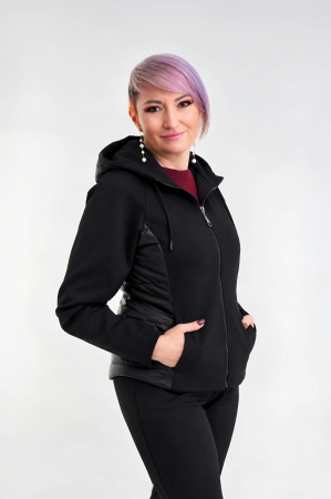 Hanorace - Jacheta 6431 neagra Mizar