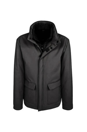 Scurte, Paltoane barbati - Jacheta New York neagra Sea Barrier
