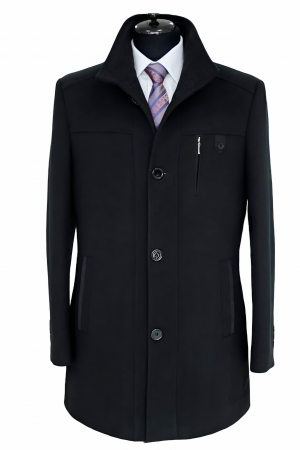 Imbracaminte Barbati - Palton 2224 negru Demarco