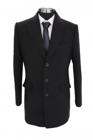 Imbracaminte Barbati - Palton 2225 negru Demarco