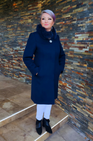 Palton 290 bleumarine Dony [0]