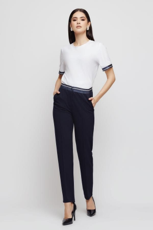 Pantaloni dama - Pantalon 4409 bleumarine Mizar