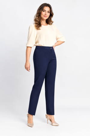 Pantaloni dama - Pantalon 491 bleumarin Letty