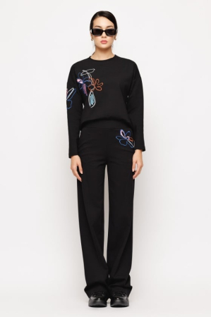 Pantalon 5530 negru Mizar [1]