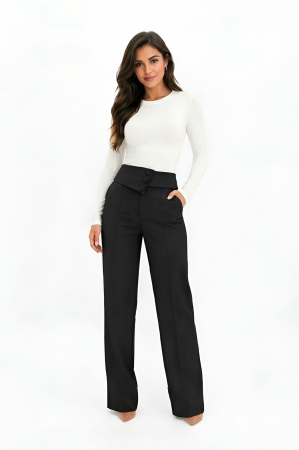 Pantalon 5576 negru La Donna