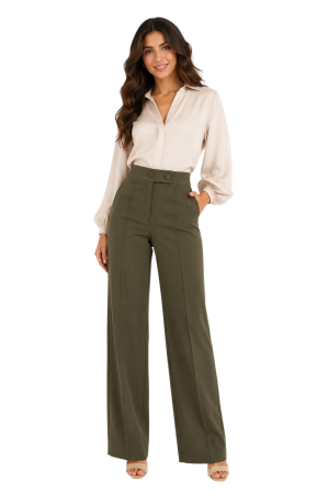 Pantalon 5610 verde La Donna