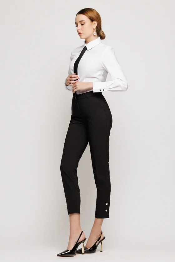 Imbracaminte Femei - Pantalon 6019 negru Mizar