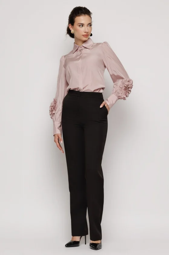 Imbracaminte Femei - Pantalon 6233 negru Mizar