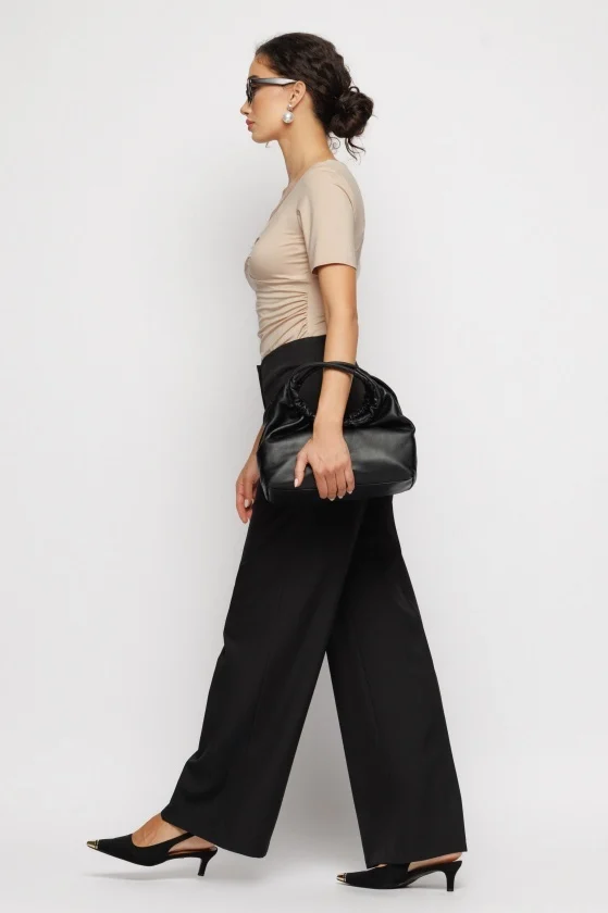 Pantaloni dama - Pantalon 6356 negru Mizar