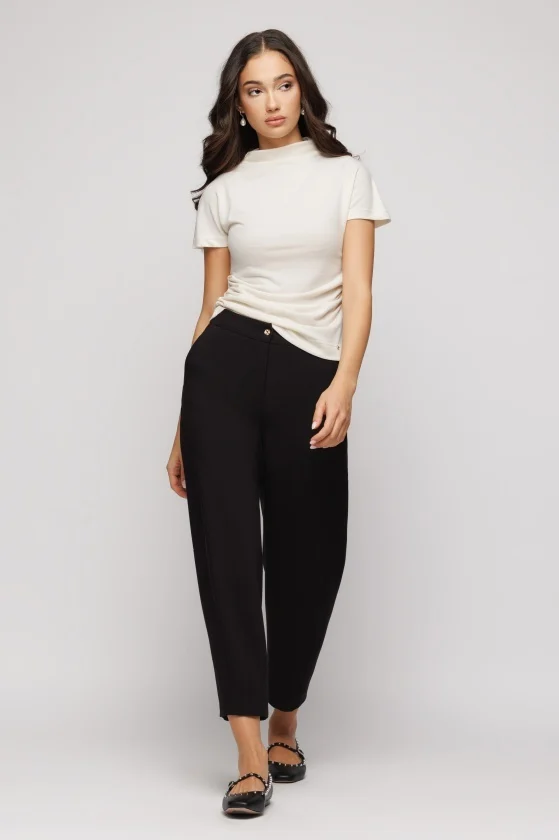 Pantaloni dama - Pantalon 6397 negru Mizar