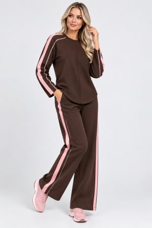Pantalon 6441 maro Mizar