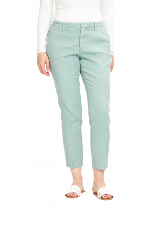 Pantaloni dama - Pantalon 7688 Elena in verde Wegener