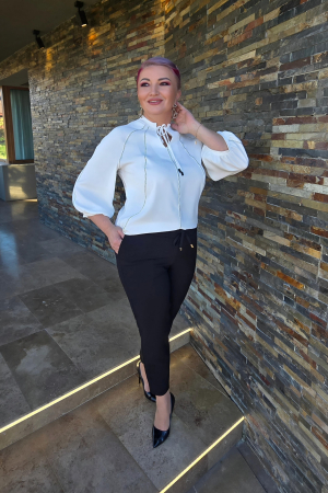 Pantaloni dama - Pantalon 951 negru Cosmo