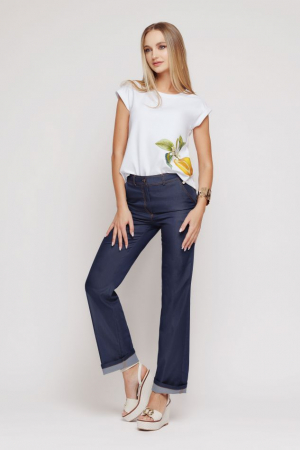 Pantalon CC1MZ4170 bleumarin Mizar [0]