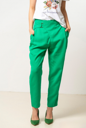 Pantalon LETICIA verzi Hermosa [0]