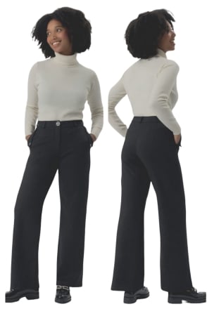 Pantaloni dama - Pantalon Marah antracit Iber