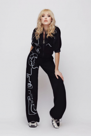 Pantalon US2MZ4103 negru Mizar [0]