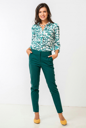 Pantaloni Daruka verzi Hermosa [7]