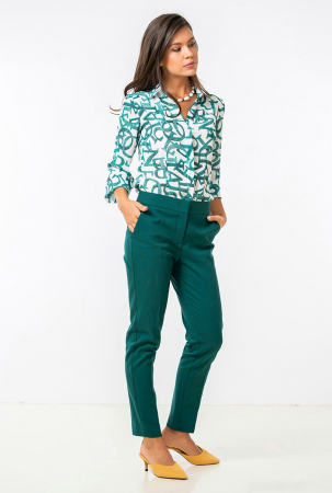 Pantaloni Daruka verzi Hermosa [5]