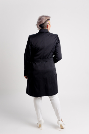 Pardesiu 7384 negru Viada [3]