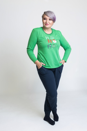 Pijama MAMA verde Knox [1]