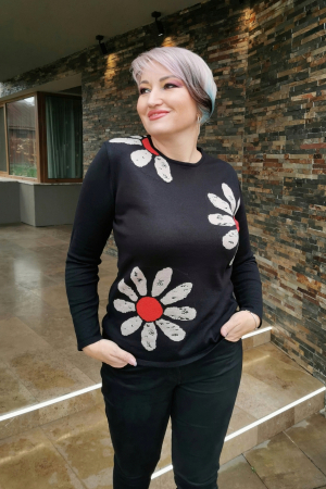 Pulover 197 negru Magnetic [4]