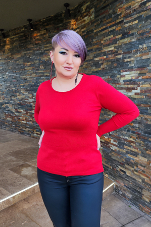 Pulover 207 rosu Magnetic [5]