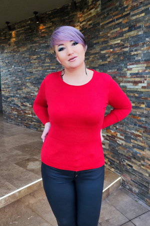 Pulover 207 rosu Magnetic [4]