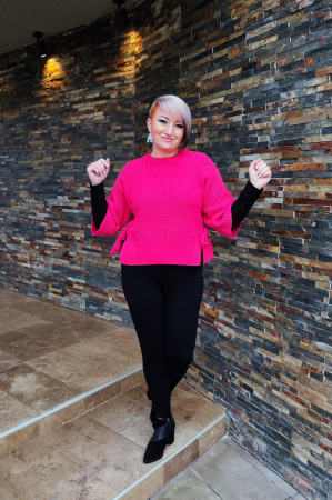 Pulover 347 ciclame Zada [3]