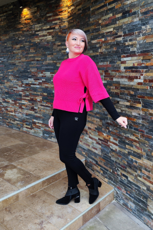 Pulover 347 ciclame Zada [4]