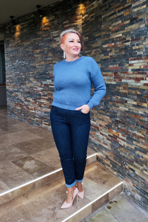 Pulover 354 denim Zada XL [4]