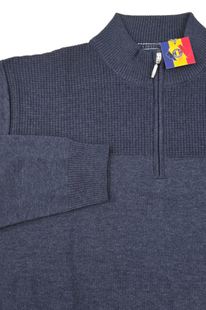 Tricotaje - Pulover B274 navy Magnetic