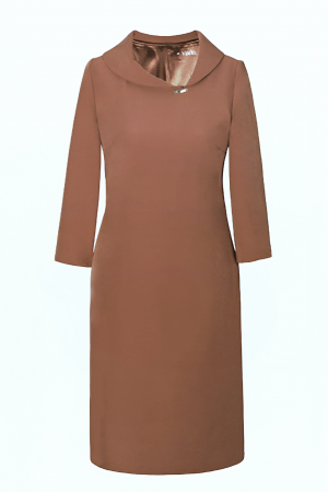 Rochii casual - Rochie 003 mocha mousse Viada