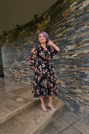 Rochii gala - Rochie 007 maro Viada