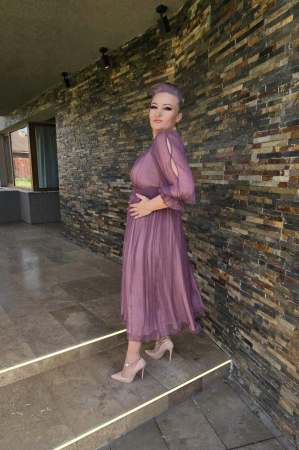 Rochie 1516 mauve Leonard [3]