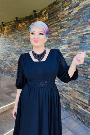 Rochie 1532 neagra Leonard [8]