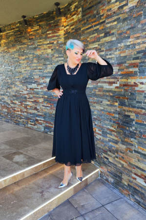 Rochie 1532 neagra Leonard [4]