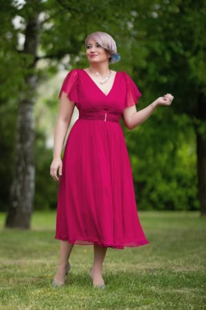 Rochie 1557 bordo Leonard 46 [2]