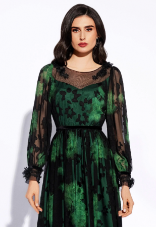 Rochie 1620 verde Leonard [2]