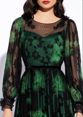Rochie 1620 verde Leonard [3]