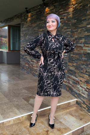 Rochie 1628 imprimata Leonard [7]